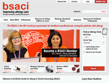 Tablet Screenshot of bsaci.org
